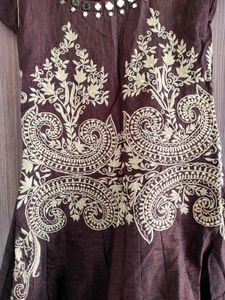 Festive Long Gown/Dress  🤎Brown