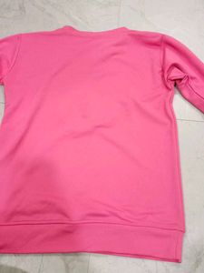 Tommy Jeans Pink Long Sleeve Top