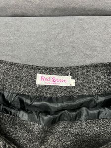 Grey Pleated Mini Skirt