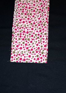 New Satin Silk Fabric, Dark pink &amp; Green