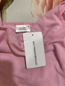 Pink Ruffle Maxi Dress