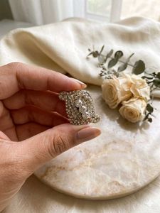 Sparkling Rhinestone Brooch