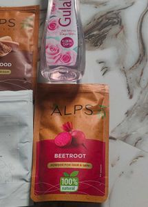 rose water or powder