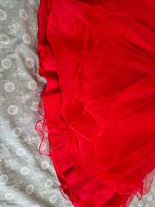 Stunning Red Girls Party Dress.