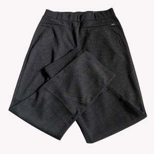 Stylish brown Black Formal Straight-Leg Trousers