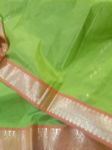 new kanchipuram pattu saree with blouse