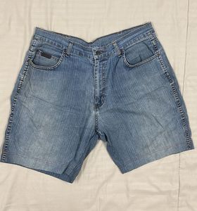 Classic Blue Denim Shorts
