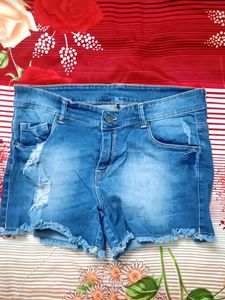 Moda Rapido Denim Shorts