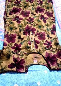 Floral Print Kurta