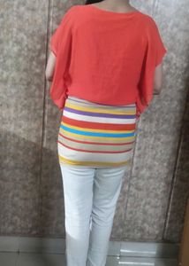 Chic Orange Top