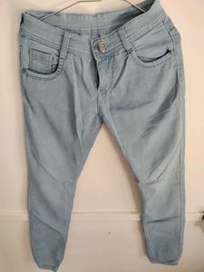 Light Wash Denim Jeans