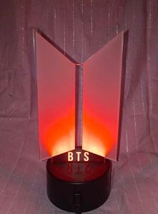 New BTS Logo LED Lamp Light