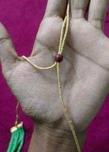 Beaded Combo Choker Necklace With No Earings