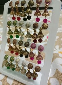 Beautiful Colorful Jhoomar Earrings Only One Pair
