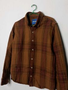 Men's Plaid Button-Down Shirt