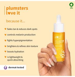 Plum Alpha Arbutin &amp; Hyaluronic Acid Face Serum