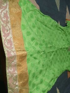 Vibrant Green Embroidered Kurta