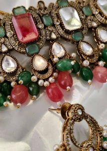 Stunningpolki Kundan Choker Necklace Set