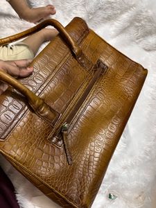 Stylish Embossed Handbag