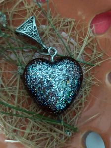 Sparkling Heart Pendant Necklace