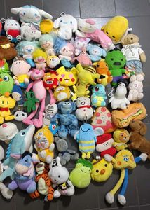 Collectible Plush Toys Bundle 4