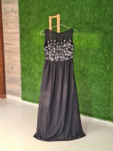 Stone Work Party Wear Dress/Gown
