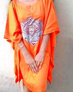Orange Kaftan