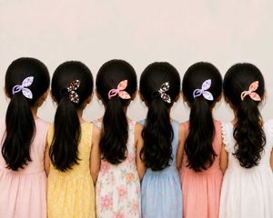 Cute Floral Hair Ties Set combo of 6