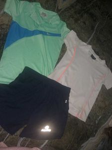 kids  Athletic Shorts & Tops Set