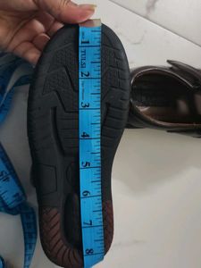 kid's Brown Leather Sandals