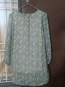 Chic Floral Print Dress