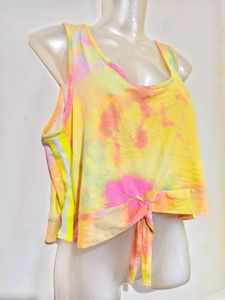 Tie-Dye Knot Tank Top