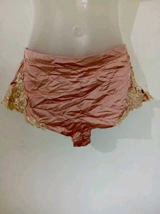 Lace Trim Pajama Shorts