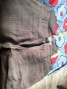 Black Stylish Striped Pant.