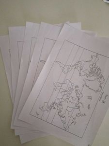 11 Geography Map Prints- India maps and Worldmap