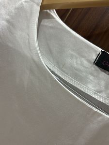 Elegant White Cold Shoulder Top