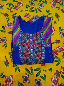 Beautiful Blue Kurta Set with Dupatta