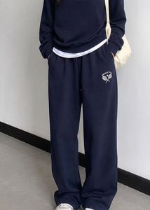 Navy Blue Racquet Club Joggers