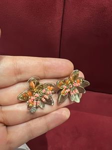 Floral Beaded Earrings