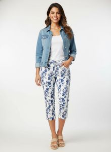 Floral Capri Pants