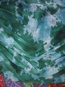 Stylish Ruched Tie-Dye Top