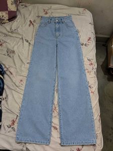 Light Wash Wide Leg Jeans All Sizes