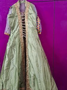 Designer long gown