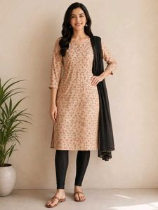 kurti with lagging