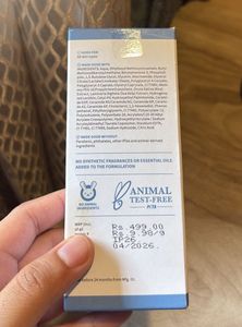 Plum Rice Water &amp; Niacinamide Sunscreen
