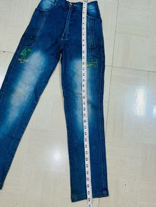 Kids Stylish Blue Denim Jeans