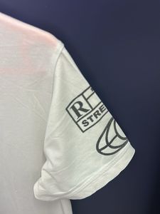 White Graphic Print T-Shirt