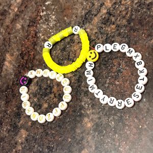Trendy Beaded Bracelets with Charms