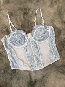 Lace Corset Bra Top
