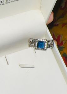 vintage Blue Stone Ring